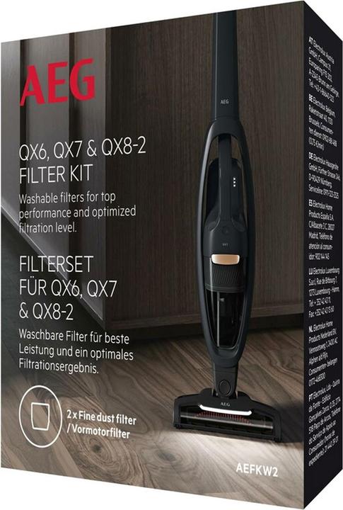 Actual product image AEG AEFKW2 filter set