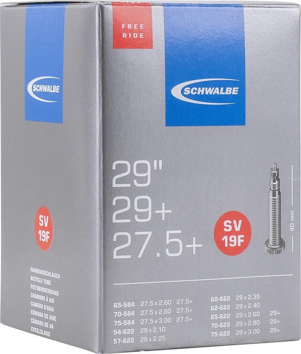 Actual product image Schwalbe SV19F (Presta (SV), 29", 27.5", 40 mm)