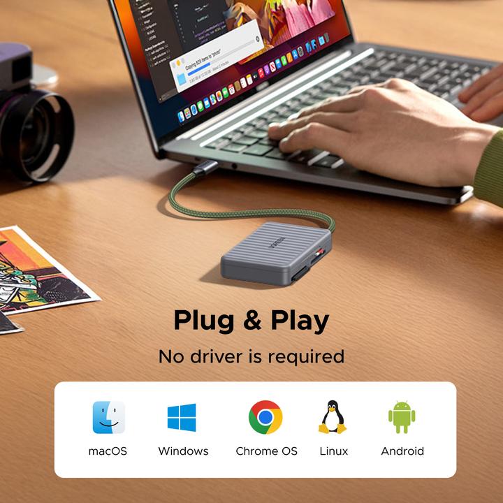 Productafbeelding Ugreen Card Reader (USB-C)