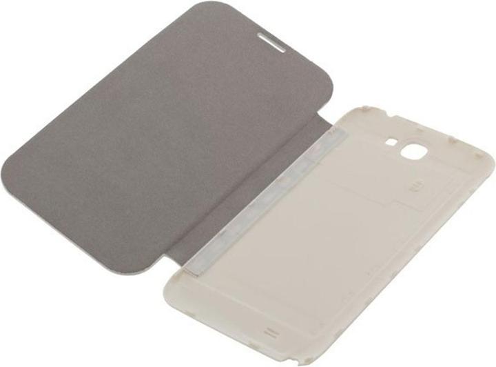 Produktbild König Design Tasche Flipcover für Samsung Galaxy Note 2 N7100 weiss (Samsung Galaxy Note 2 N7100)