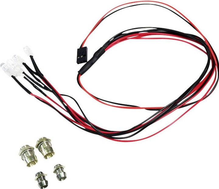 Immagine prodotto Absima Set LED bianco/rosso con supporto in alluminio