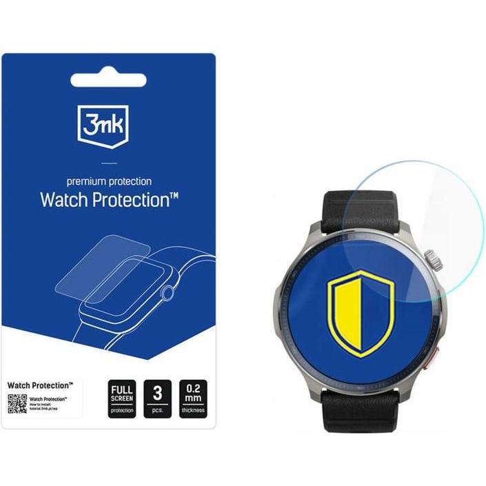 3Mk Trasparente Watch Protection Arc Smartwatch Displayschutzfolie Für Amazfit Balance 2, Pellicola Protettiva Per Smartwatch,