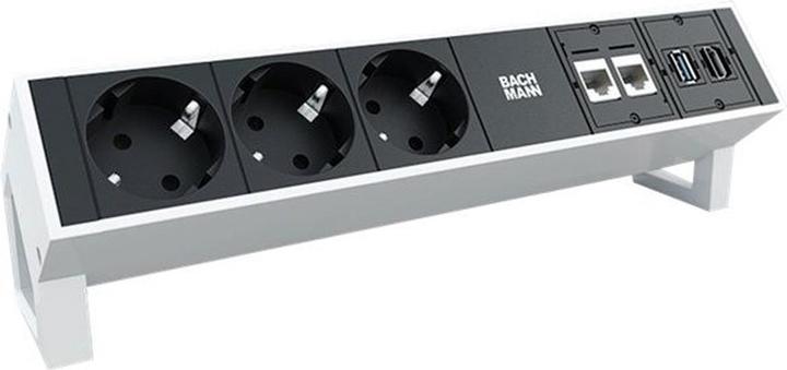 Image du produit Bachmann DESK2 - 3xSchuko, 2xCAT6 & (3 x, TPS18, 1.50 m)