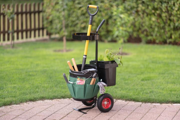 Produktbild Westmann Universal Gartentrolley und Werkzeughalter (40 kg)
