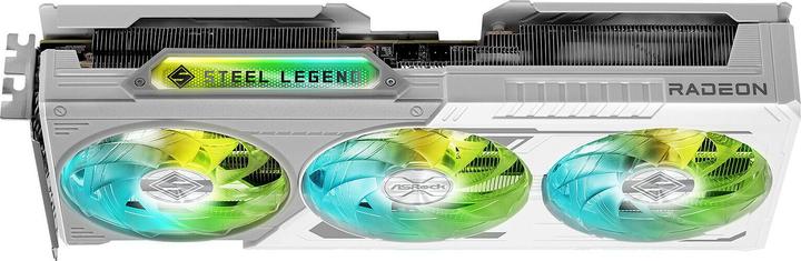Actual product image AsRock Radeon RX 9060 XT Steel Legend OC (16 GB, GDDR6)