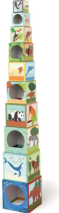 Produktbild Scratch Stapel Pyramide Zootiere