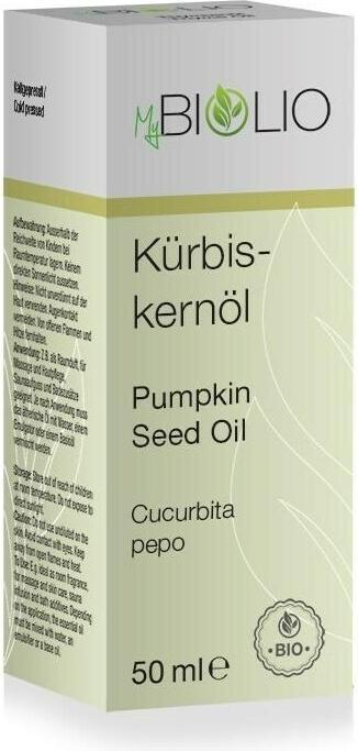 Produktbild MyBiolio Kürbiskernöl (Körperöl, 50 ml)