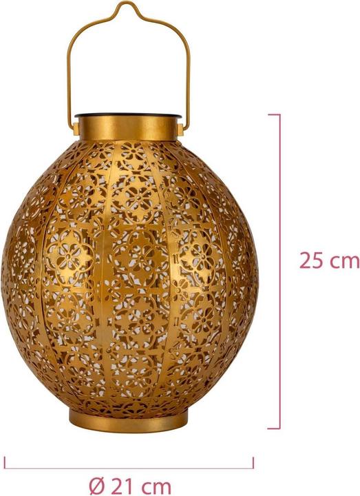 Produktbild Pauleen Solar Laterne Sunshine Aura (21 x 21 x 25 cm, 1 x)