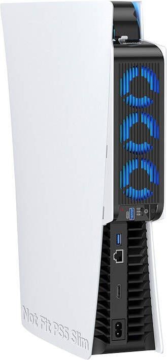 Image du produit Kiwihome Mise à niveau du ventilateur de refroidissement PS5 Kiwi Home PX07-2 White (PS5)