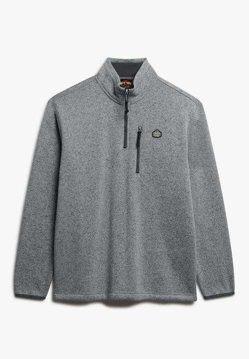 Produktbild Superdry Storm Fleecepullover mit halblangem Reissverschluss (L)