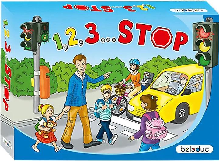 Actual product image Beleduc 1, 2, 3... Stop (German, 2 - 4 Players)