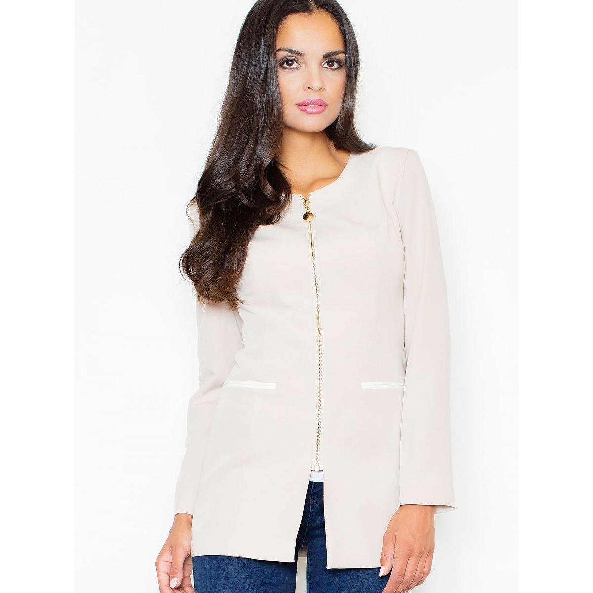 Figl, Jacke, Jacke model (L), Beige, L