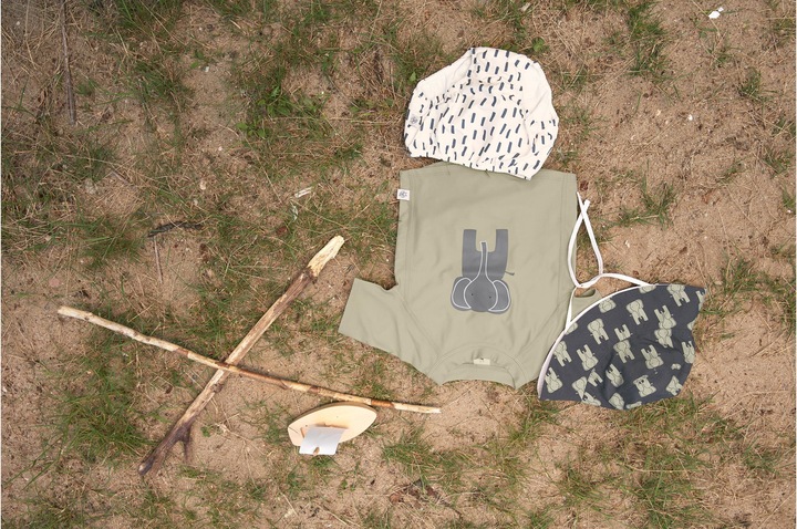 Produktbild Lässig Schwimmwindel Offwhite/Grey Gr. 74/80 (1 Stück)