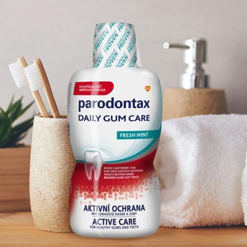 Immagine prodotto Parodontax Cura quotidiana delle gengive Menta fresca (500 ml, Collutorio)