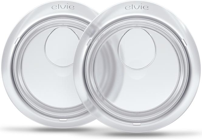 Elvie Catch (set di 2) - Vaschette per il latte in silicone (30 ml)