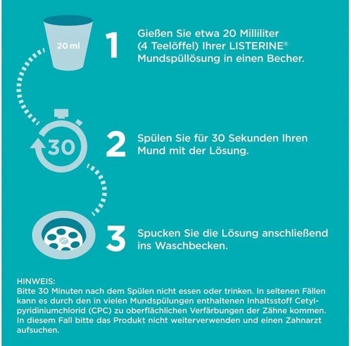 Immagine prodotto Listerine Cool Mint (500 ml, Collutorio)