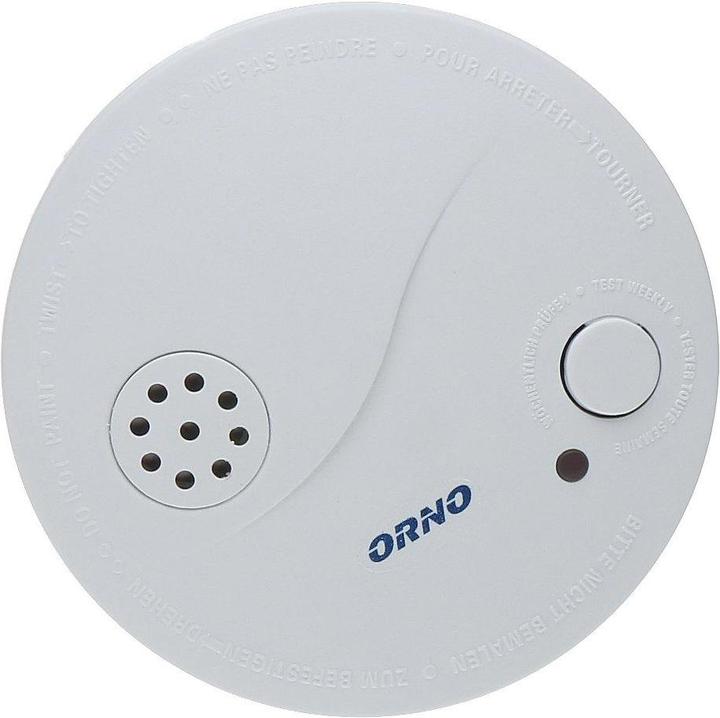 Actual product image Orno OR-DC-609 battery-operated smoke detector
