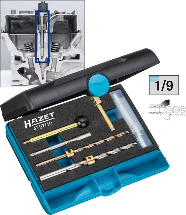 Produktbild HAZET Gewindereparatursatz teilig