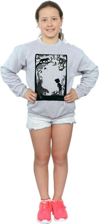 Produktbild Disney The Jungle Book Silhouette Poster Sweatshirt Mädchen (152, 158)