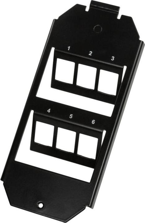 LogiLink 2 x 3 Blank Keystone Patch Panel