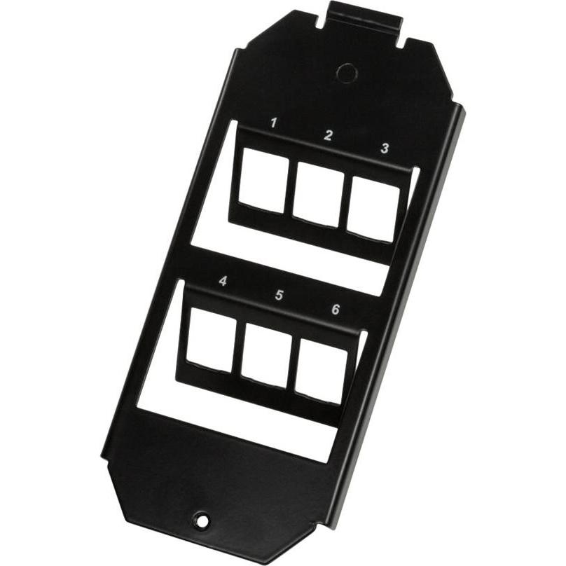 LogiLink Pannello Patch 2 x 3 Keystone vuoto, Accessori per stampanti