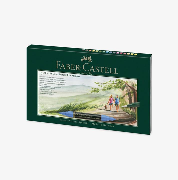 Immagine prodotto Faber-Castell Penne con punta in feltro Albrecht Dürer 17 pezzi (Multicolore, 17 x)