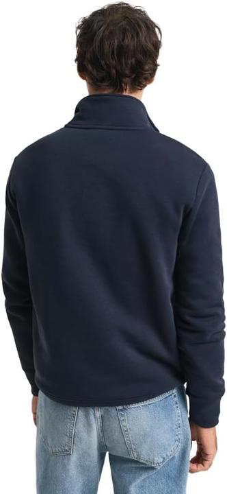 Produktbild GANT Graphic Sweatshirt met halve rits voor heren, evening blue, S (S)