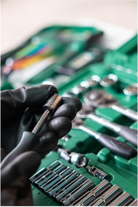 Productafbeelding SATA Doppenset 1/4,3/8,1/2" 150 stuks metrisch en imperiaal