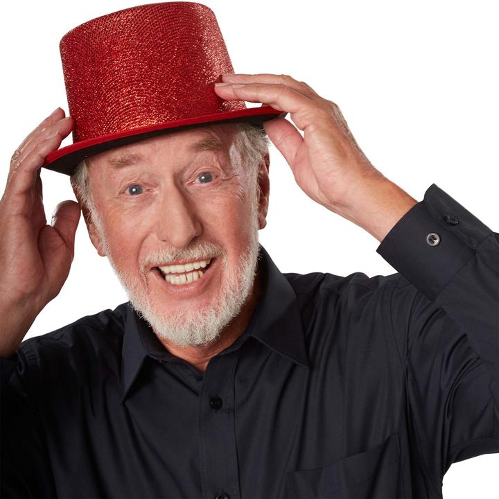 Actual product image tectake Glitter Top Hat