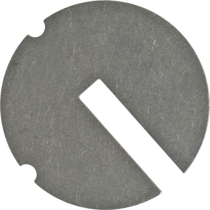 Actual product image Hegner Metal table insert with slot for M1/M2S/M-SE/M-Quick 00200092