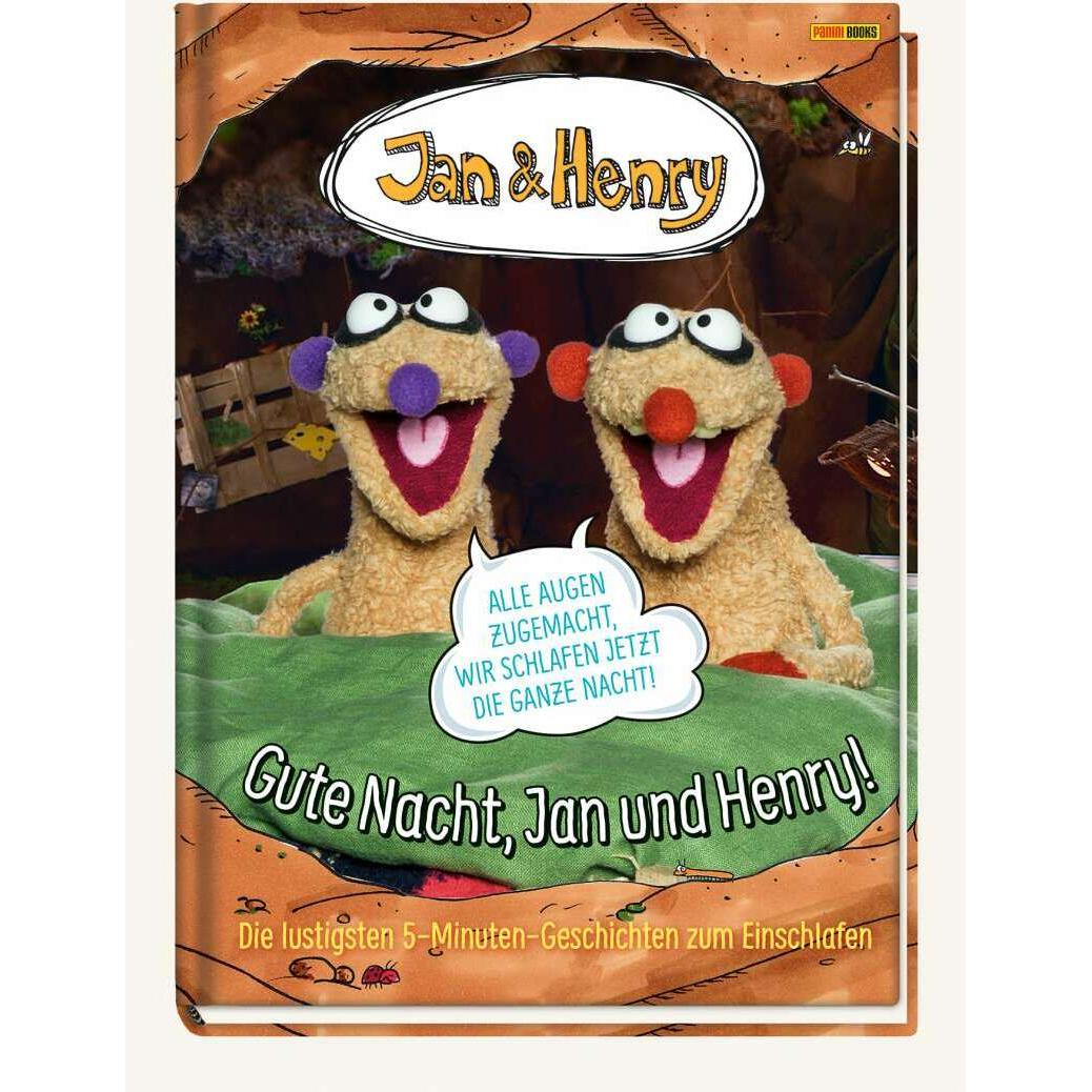 Gute Nacht, Jan und Henry!, Kinderbücher von Claudia Weber, Martin Reinl, Carsten Morar-Haffle, Panini