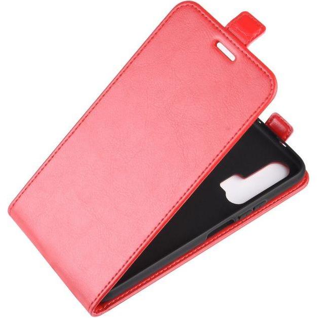 Thumbnail - MU Classic Leder Flipcase Hülle (Honor 20 Pro), Smartphone Hülle, Rot