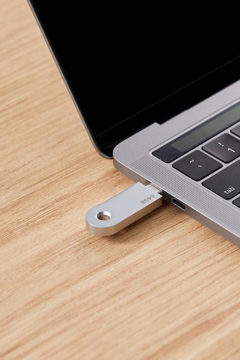 Image du produit Orbitkey USB-C keyring flash drive, 64GB (64 Go, USB-C)