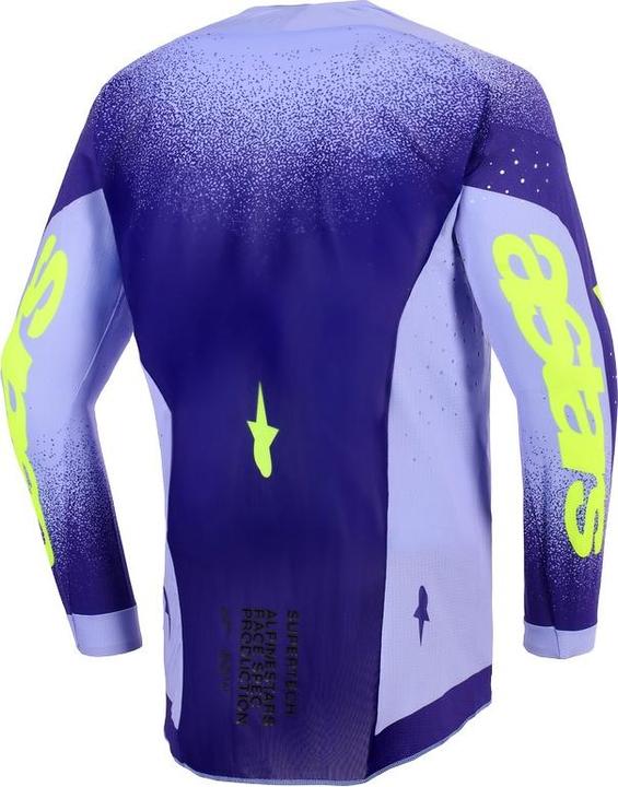 Actual product image Alpinestars Jersey Supertech Scenz Purpl (M)