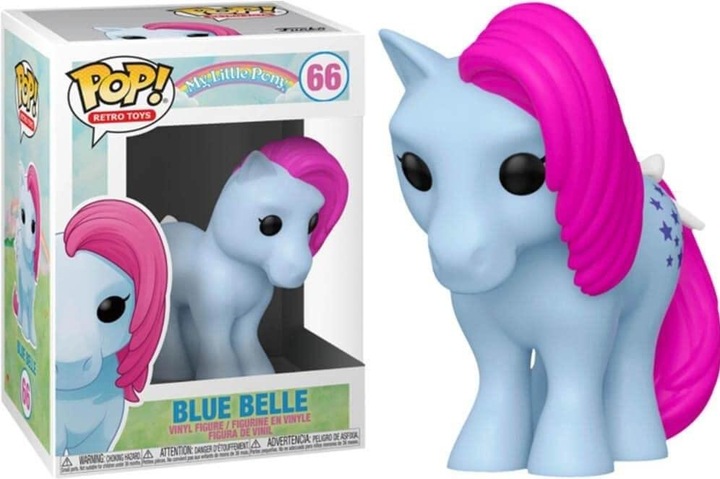 Actual product image Funko POP! retro toys: My Little Pony - Blue Bell - 66 //54306
