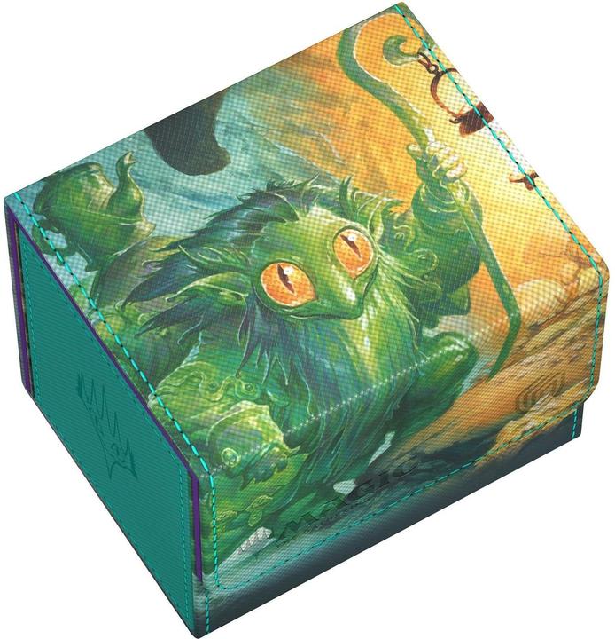 Actual product image Ultimate Guard Sidewinder 100+ Xenoskin Magic: The Gathering "Lorwyn Eclipsed" - Green Rare