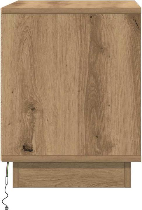 Produktbild vidaXL Moderner Nachttisch (34.50 x 34.50 x 45 cm)