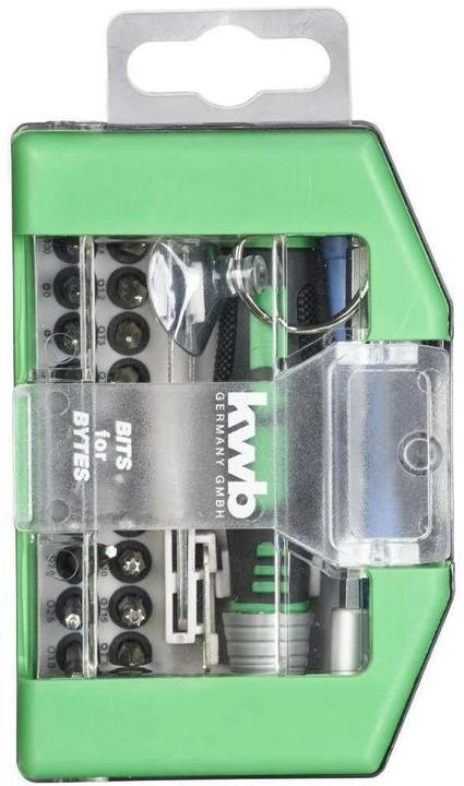 Actual product image kwb Bits For Bytes, 30-Piece Bit Box (Hexagon socket TX)