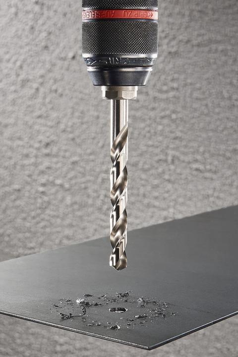 Actual product image wolfcraft 1 metal drill HSS-Co ø4.0x75mm (4 mm)