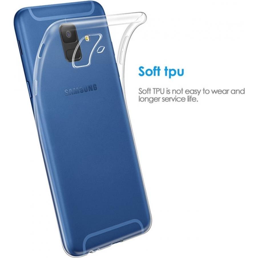 Thumbnail - Screenguard Samsung Galaxy A6 2018 Flexible TPU Clear Case (Samsung Galaxy J6 (2018)), Smartphone Hülle, Transparent
