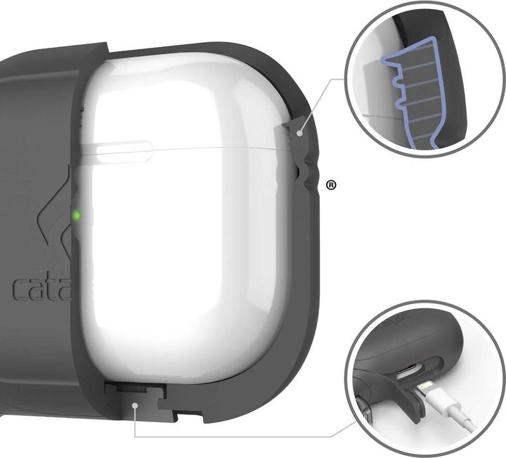 Immagine prodotto Catalyst Custodia impermeabile per AirPods di terza generazione grigio spazio