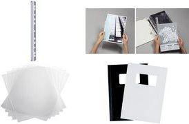 Image du produit Durable Rails de serrage 3mm (A4, 50 x)