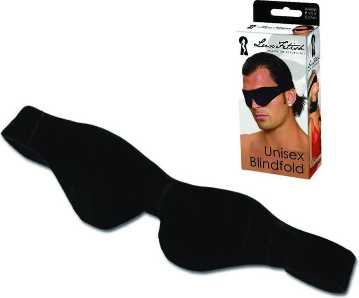 Image du produit Lux Fetish Unisexe Blindfold noir