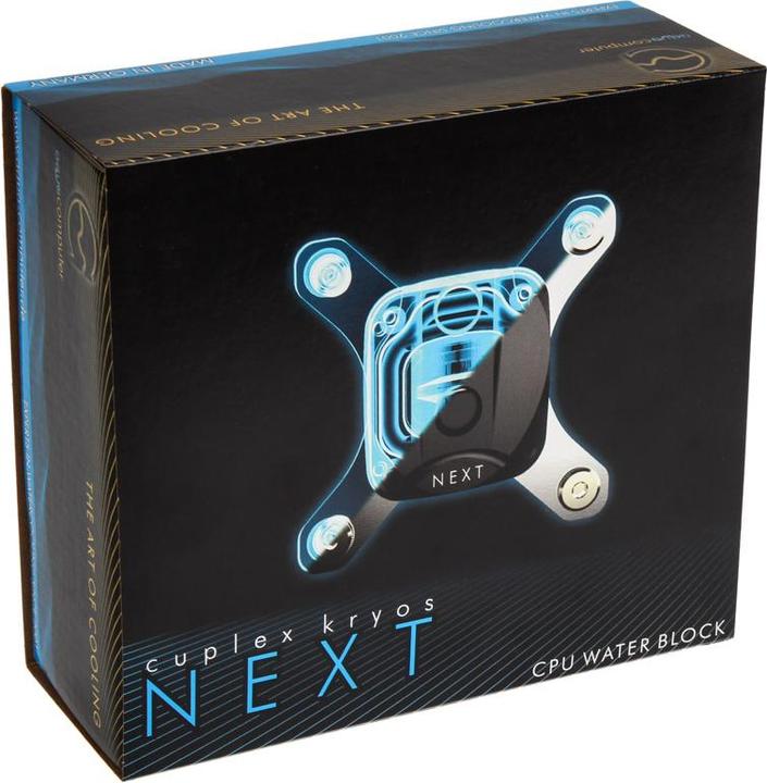 Produktbild Aqua Computer cuplex kryos NEXT mit VISION LGA 1700 - PVD/.925er