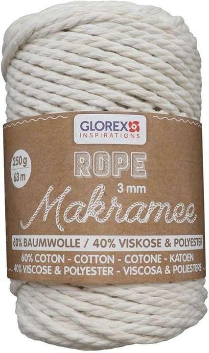 Produktbild Glorex Makramee Rope (63 m)
