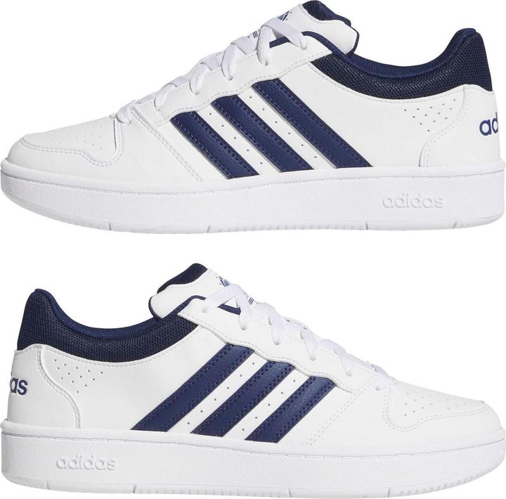 Produktbild Adidas Hoops Classic - ftwwht/dkblue/orbgry (42)