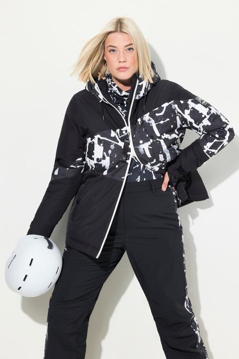Actual product image Ulla Popken HYPRAR Abstract Print Performance Jacket (50, 52)