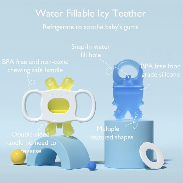 Actual product image Momcozy Baby teething ring (3 Months)