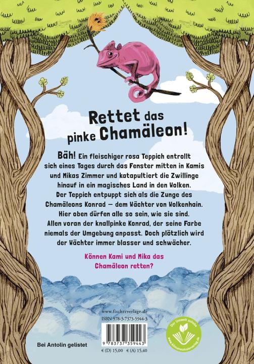 Actual product image Kami & Mika – Die phantastische Reise nach Wolkenhain (German, Regina Feldmann, 2023)