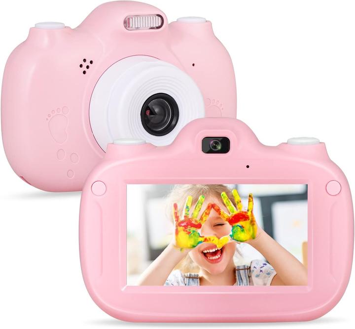 Actual product image Supbro Kids Camera Touchscreen Pink